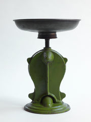 Antique Enamel Salter's Scales