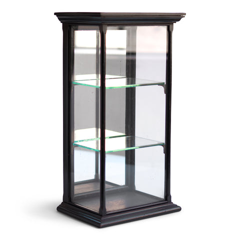 Victorian Ebonised Vitrine