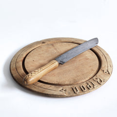 Victorian Breadboard & Bread Knife