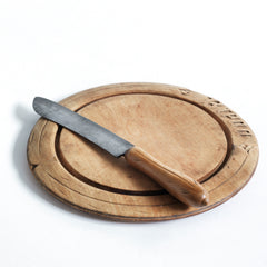 Victorian Breadboard & Bread Knife