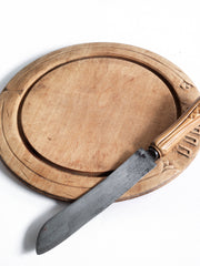 Victorian Breadboard & Bread Knife