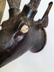 Colonial Folk Art Stag Trophy