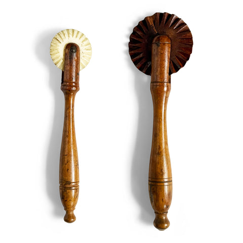 Victorian Treen Pastry Wheels