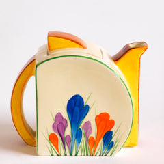 Clarice Cliff Crocus Stamford Teapot
