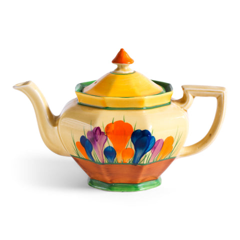 Clarice Cliff Crocus Athens Teapot