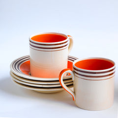 1930s Susie Cooper Rex Coffee Set