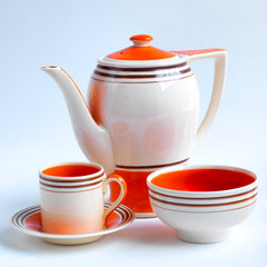 1930s Susie Cooper Rex Coffee Set