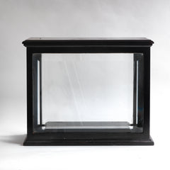 Victorian Ebony & Bevelled Glass Vitrine