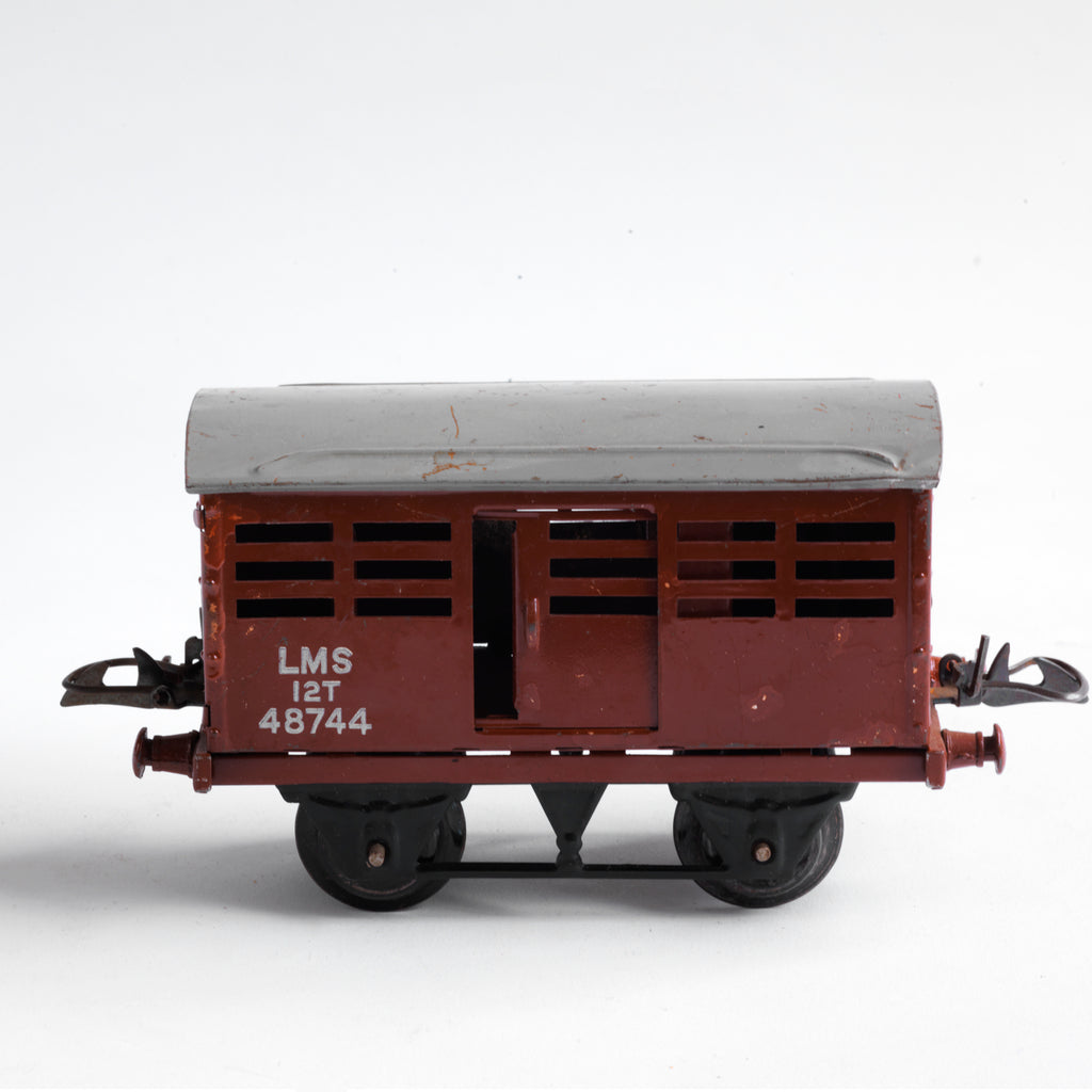 Hornby Ech O Wagon Couvert A Bogies Plm , 1955 - FR Hornby Ech O Wagon Couvert A Bogies Plm , 1955 - FR