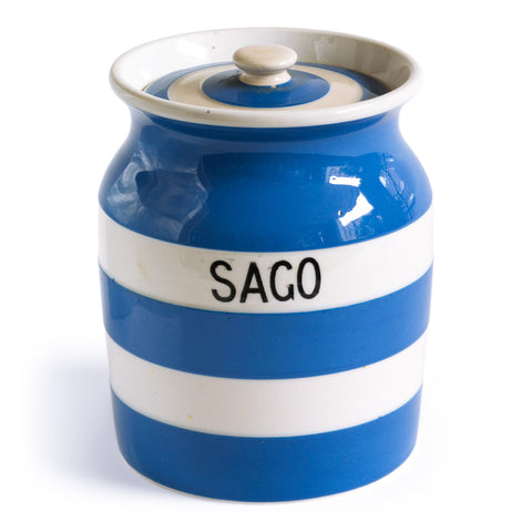 T G Green Sago Storage Jar