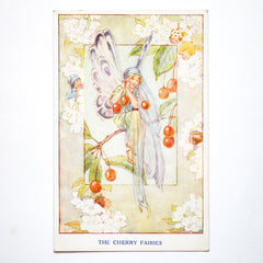 A collection of original 1920s flower fairy postcards, printed by Medici Society Ltd London, the water colour illustrations by Margaret W Tarrant. Titled "Fairies of the Countryside" these illustrations were all part of the 1920s trend for the belief in fairies, and fairy-mania, sparked by the 'Cottingley Fairies' discovery.