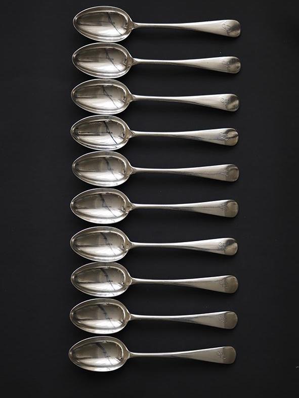 Set 10 Dessert Spoons