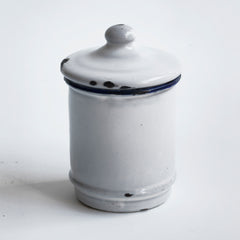 Enamel Caraway Seed Canister