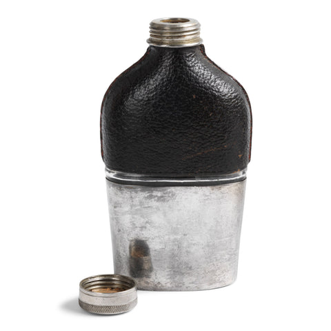 Screw Cap Edwardian Hip Flask