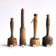 Antique Wooden Pestles