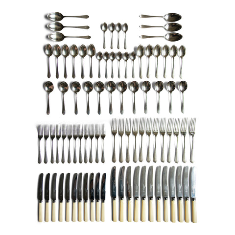 Extensive Canteen of cutlery for 12 People