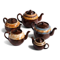 Vintage brown betty teapots for sale at A G Hendy & Co