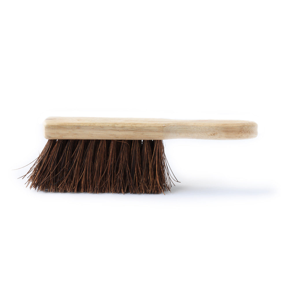 The stiff bristles of our dustpan brush are good at tackling the tufts of carpet and rugs, and the more heavier duty accumulations of dirt around the home.