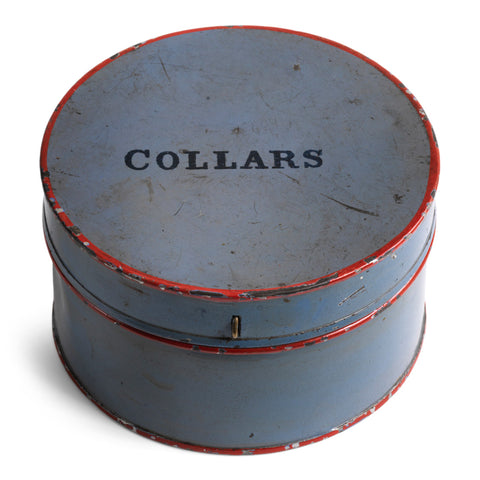 Antique collars tin