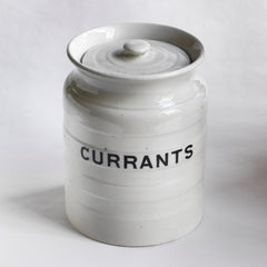 1920s Currants Jar