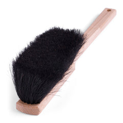 A long-handled natural horsehair brush with a beechwood handle that will deal with all your dustpan and brushing needs. 