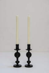 Pair Ebony Candlesticks