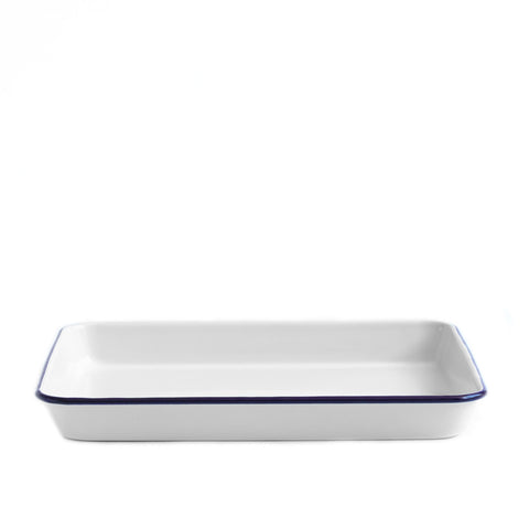 White Enamel Tray