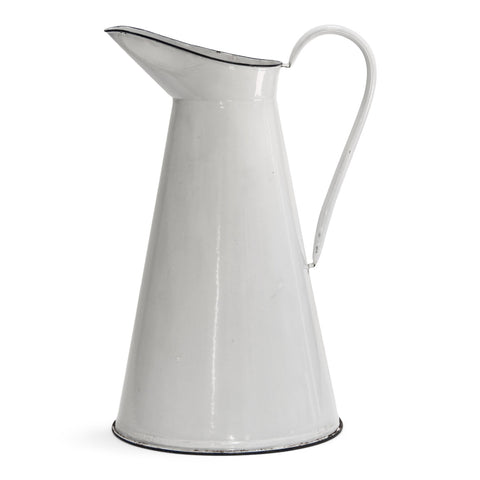 Large Enamel Ewer