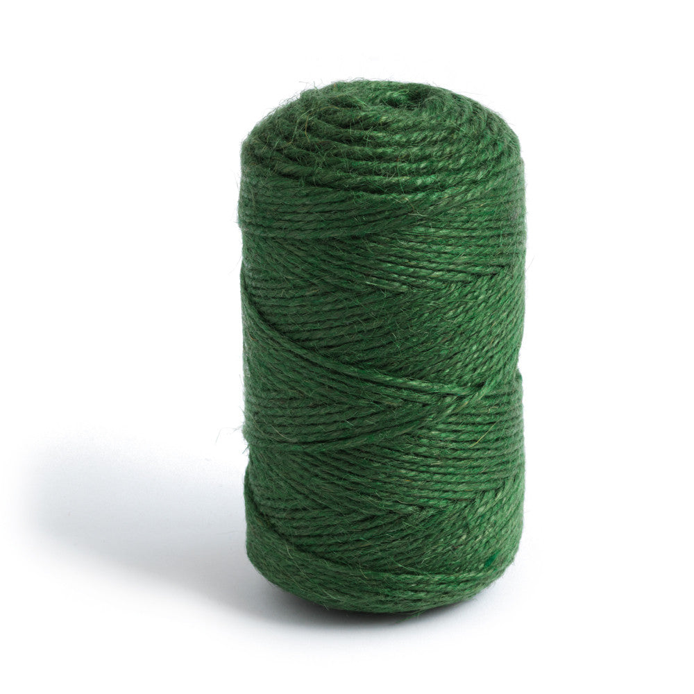 Our large spool of strong 3 ply green twine is perfect for tying flowers and staking larger plants in the garden - and great for wrapping presents too.