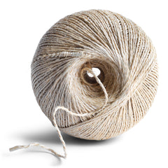 Giant ball of string. Our extra large 1/2 kilo balls of sisal twine are excellent for all house and garden needs.