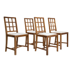 Set Four Cotswold School Chairs