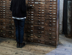 Magnificent Bank Of Workshop Drawers