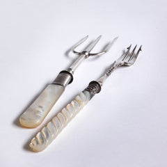 Mother Of Pearl Victorian Flatware