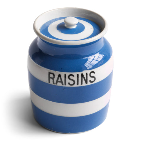 T G Green Raisins Storage Jar