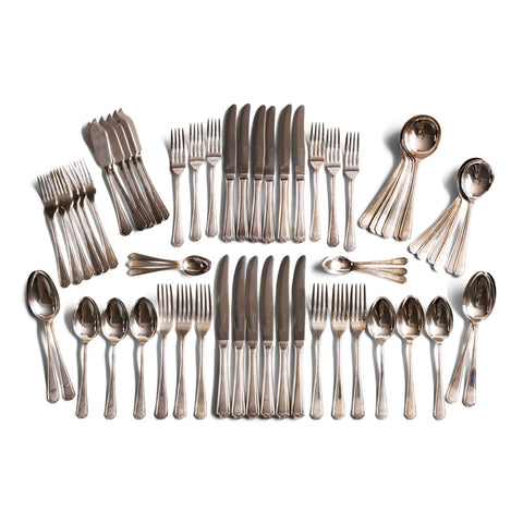 Silver Plated Canteen Of Cutlery