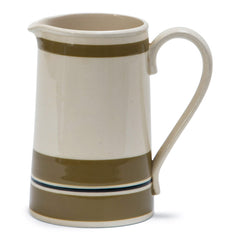 A handsome water jug with strap handle, base stamped "Sadler Made in Staffordshire England". 