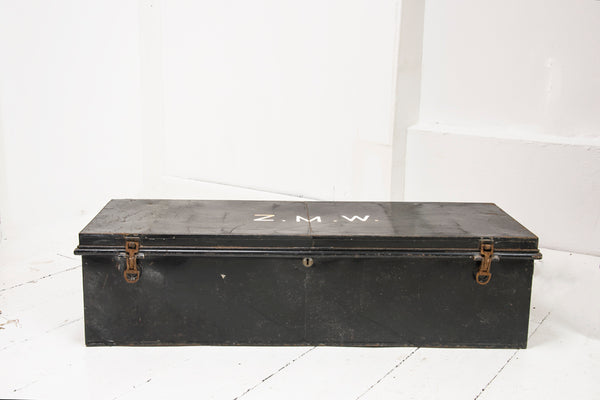 Vintage Monogrammed trunk – A G Hendy & Co Homestore