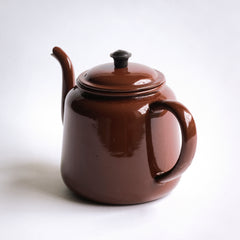 Jury Ware Brown Enamel Teapot
