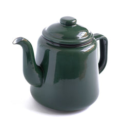 green-enamel-teapot