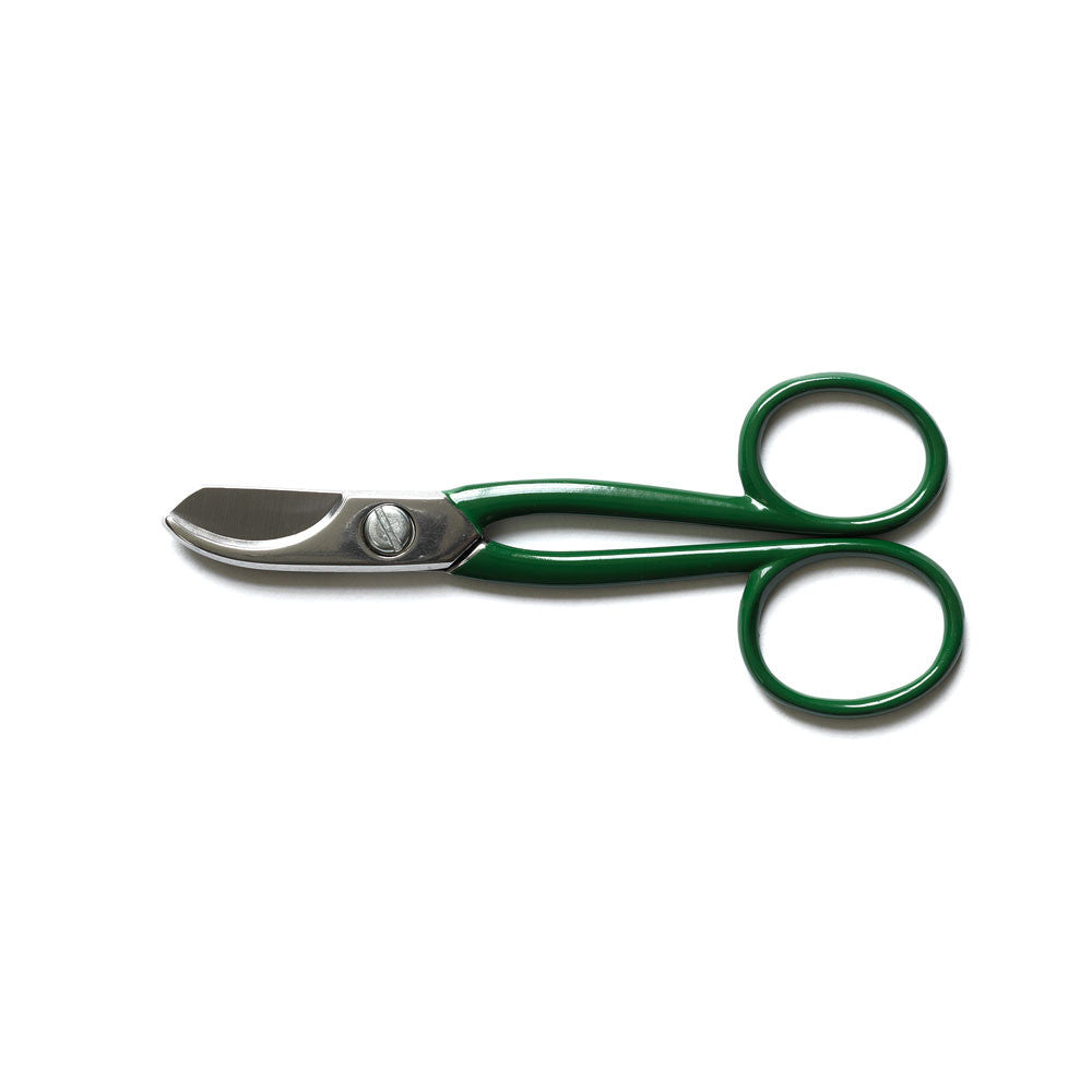 Our hand-forged pruning scissors are a handsome and highly effective must for the gardeners among us. Just the right size to tuck into a pocket or gardening belt, but with extra long leverage handles to help you get through the woodiest of shoots. The specially shaped blades are polished and one is micro-serrated for gripping stems in place, and the heavy-duty pivot screw lends extra strength and longevity.