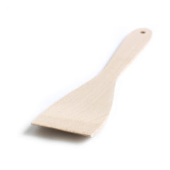 A simple all-natural beech wood spatula for all your frying pan needs – and gentle enough for non-stick pans too.